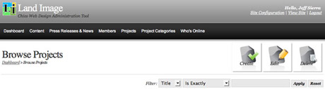 Land Image Content Management Land Image Content Management